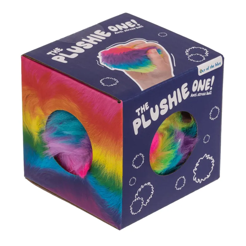 Regnbue plush klemme ball 