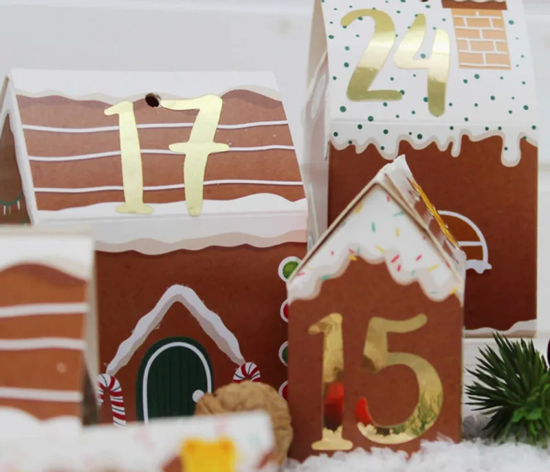 Pepperkakelandsby - adventskalender